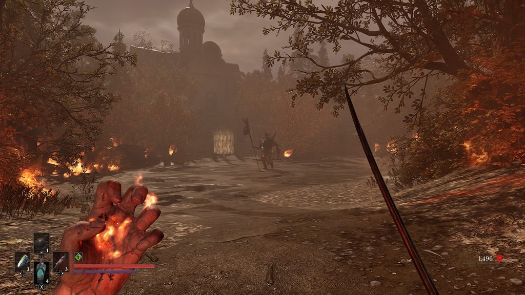 Valor Mortis General Lothaire boss fight arena.