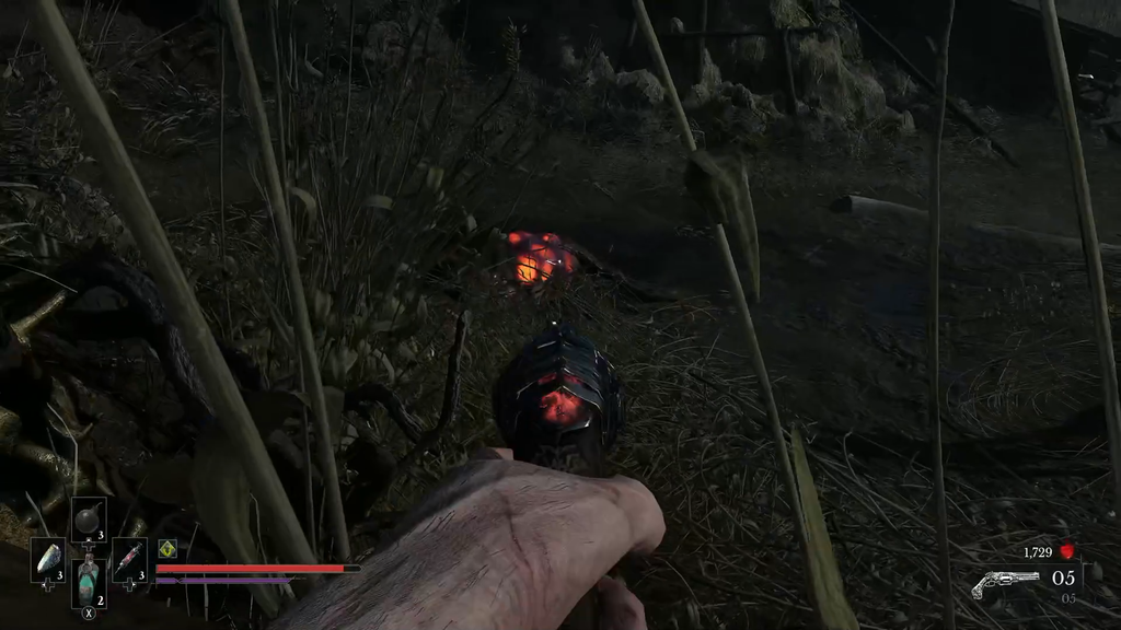 Valor Mortis boil mine waiting in the road.