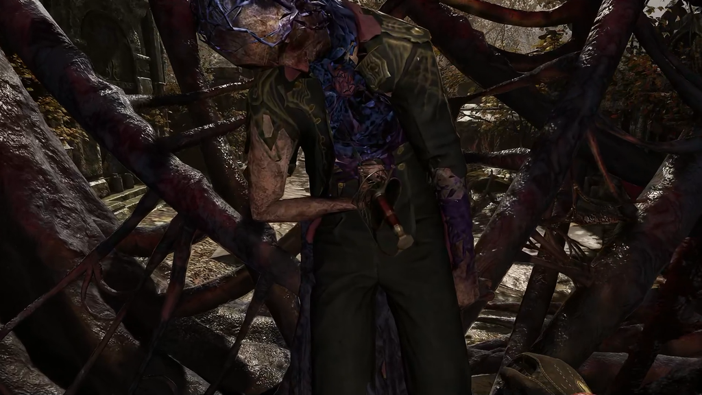 Valor Mortis Rapier stuck in a dead NPC.