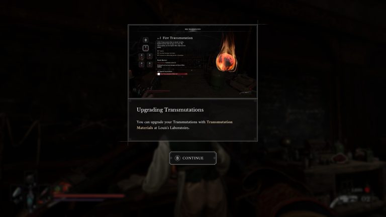 How to Upgrade Transmutations in Valor Mortis